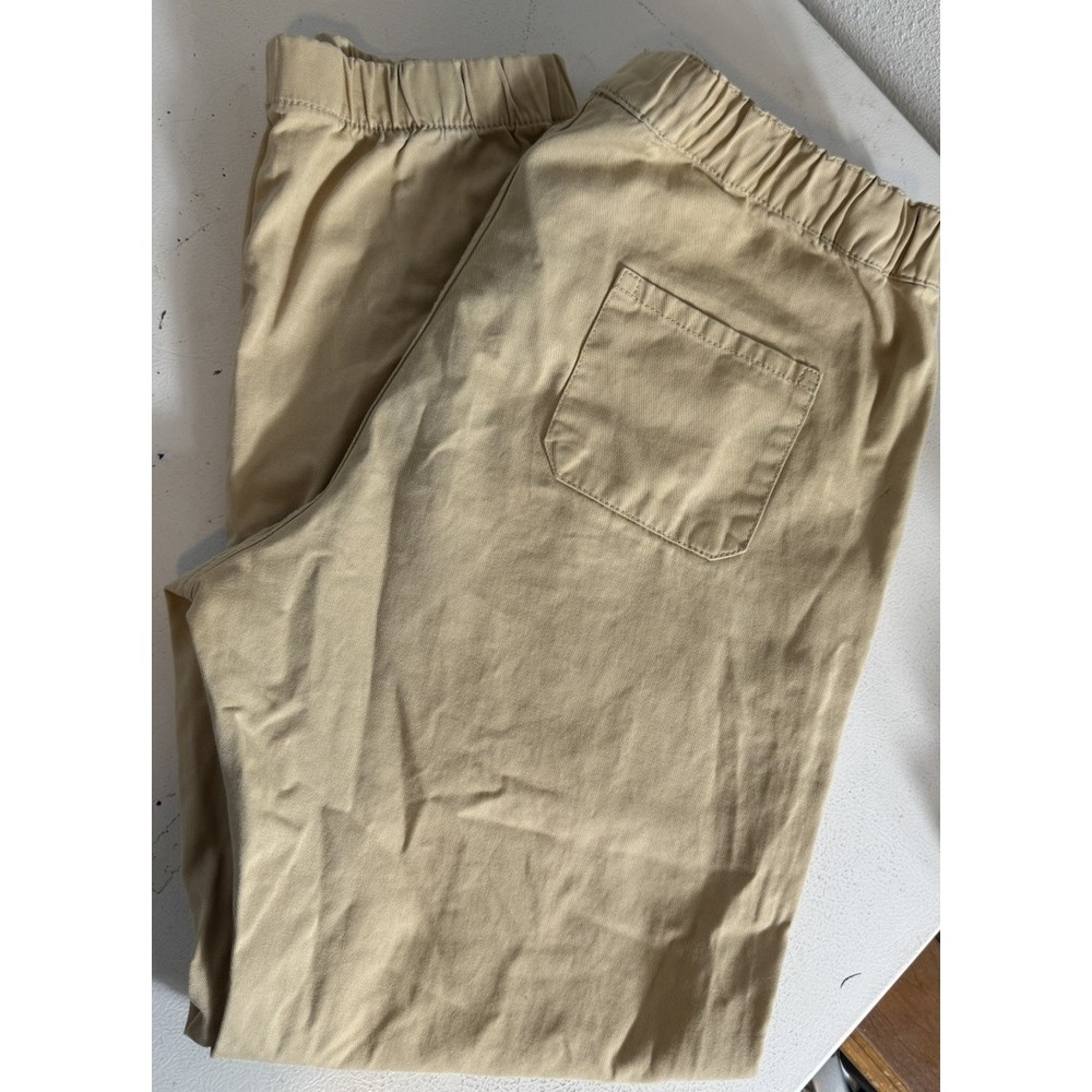 Matchstick Jogger Pants‎ Men's 2XL Tan Khaki Elastic Waistband Drawstring